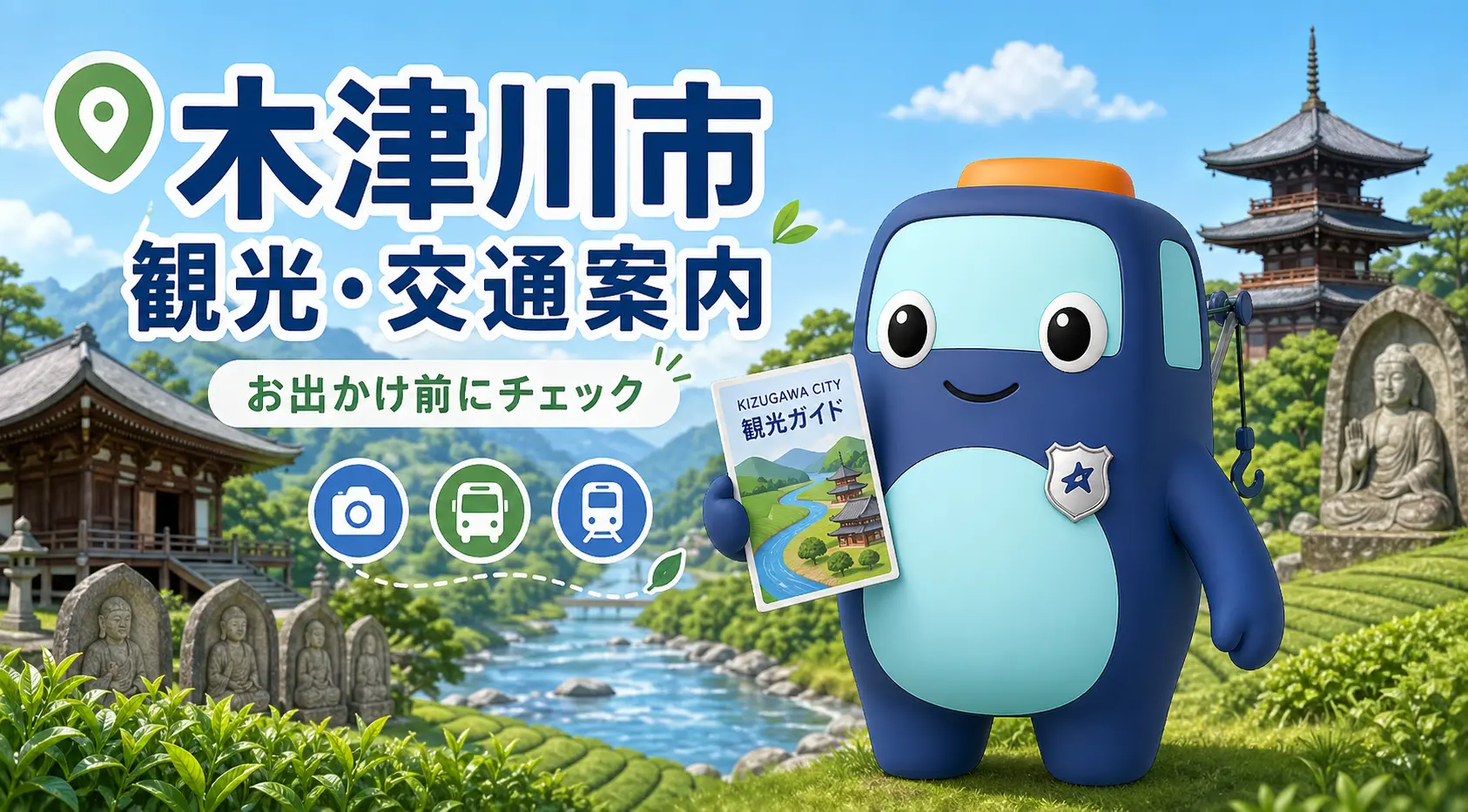 木津川市の観光・交通案内