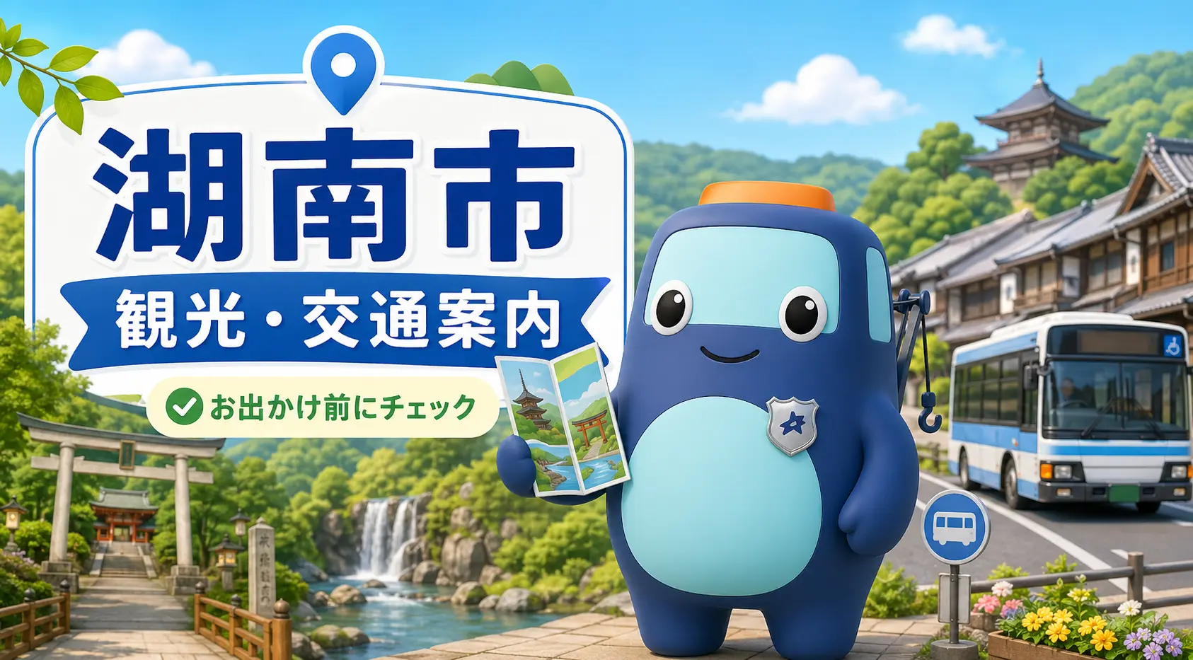 湖南市の観光・交通案内