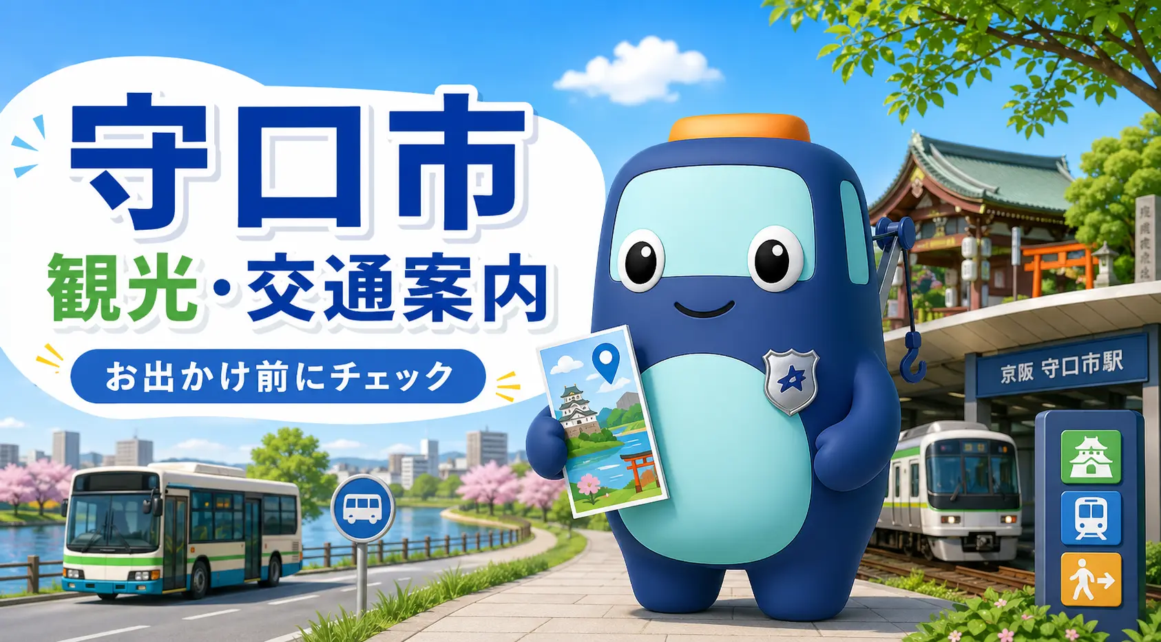 守口市の観光・交通案内