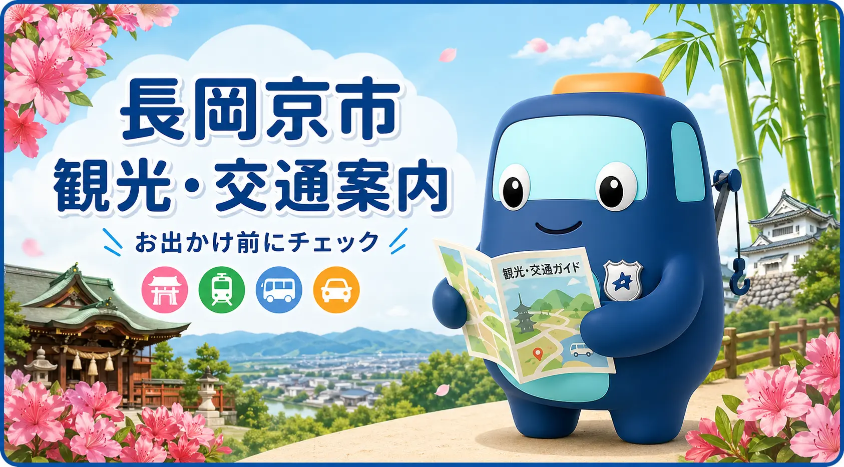 長岡京市の観光・交通案内