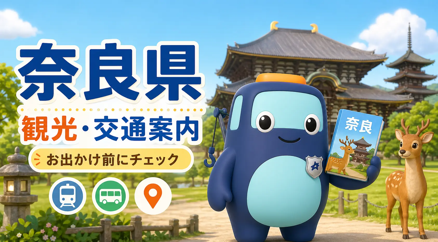 奈良県の観光・交通案内