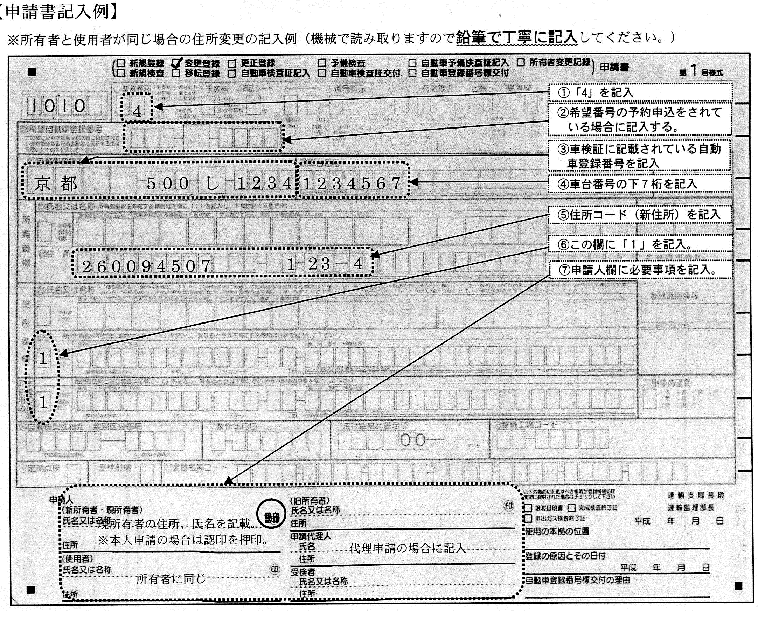 ＯＣＲ1記入例