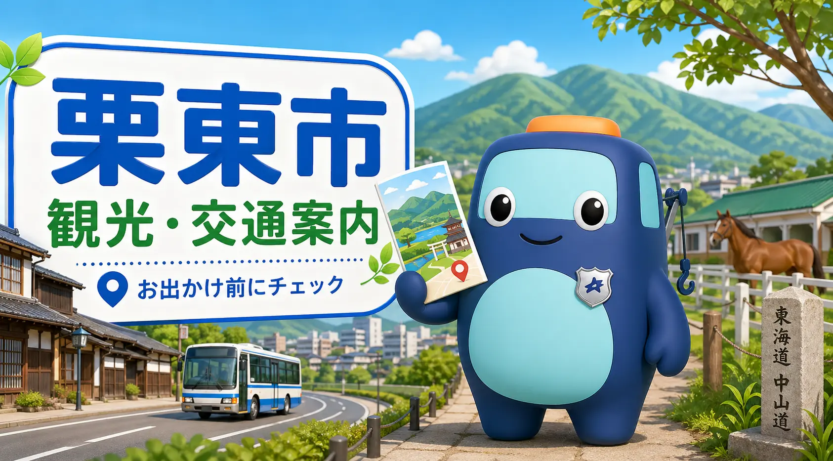 栗東市の観光・交通案内
