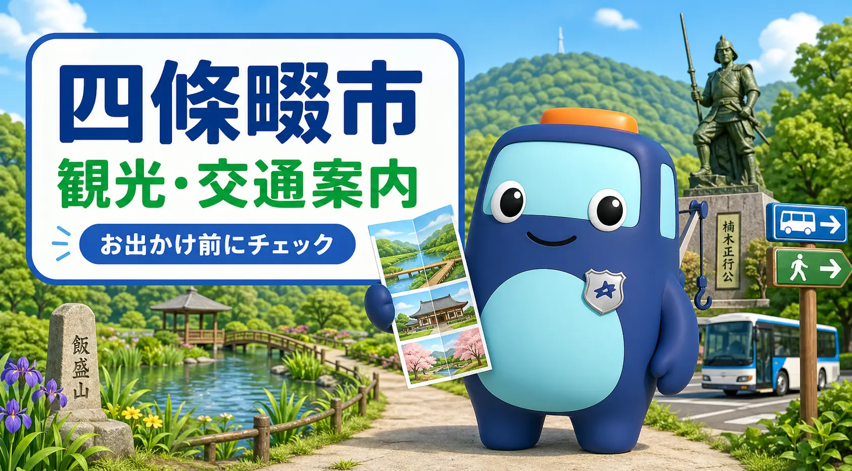 四條畷市の観光・交通案内