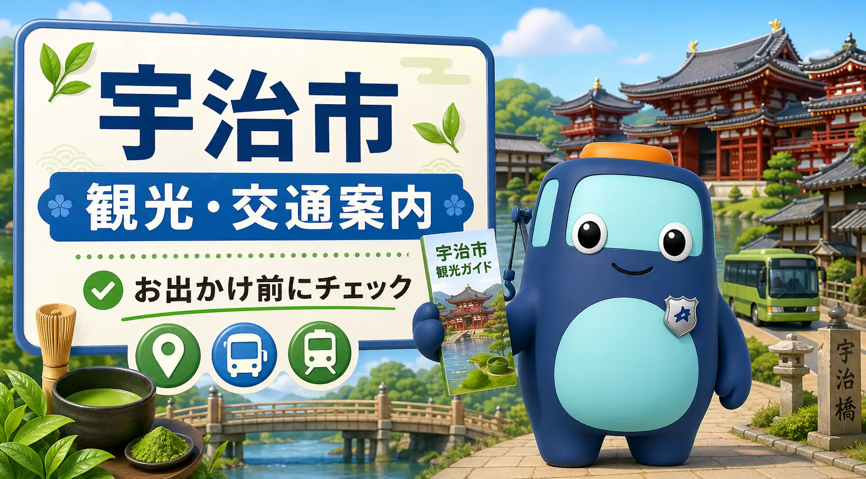 宇治市の観光・交通案内