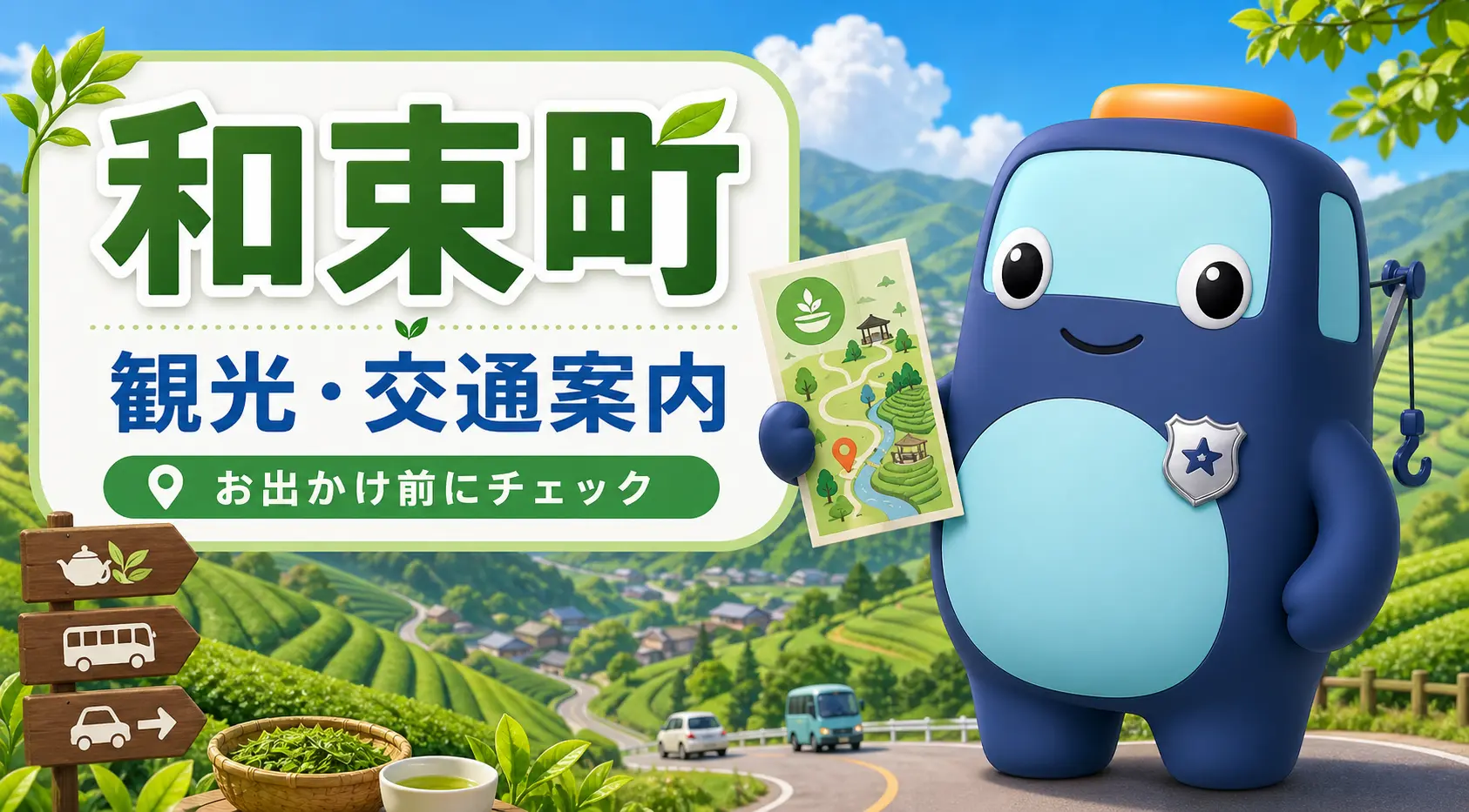 和束町の観光・交通案内