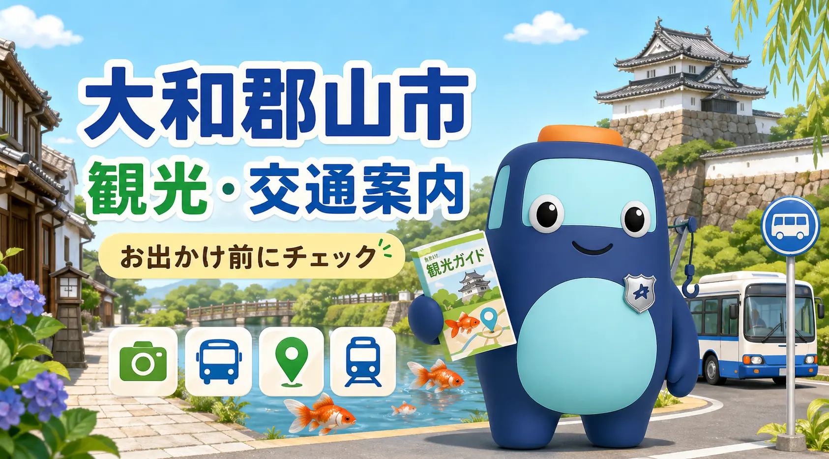 大和郡山市の観光・交通案内